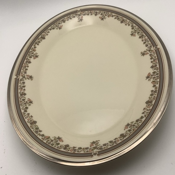 Vintage Lenox Lace Point Small Platter - Picture 1 of 12